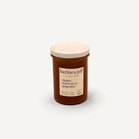 CHUTNEY DE ALBARICOQUE Y JENGIBRE.